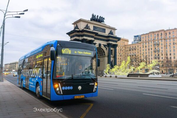 Москва — первая в Европе по количеству электробусов