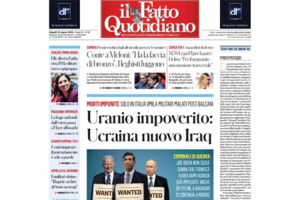 Итальянские СМИ: С обедненным ураном Украина – это новый Ирак