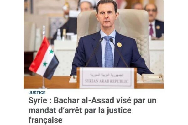 Французский суд выдал ордер на арест Башара Асада