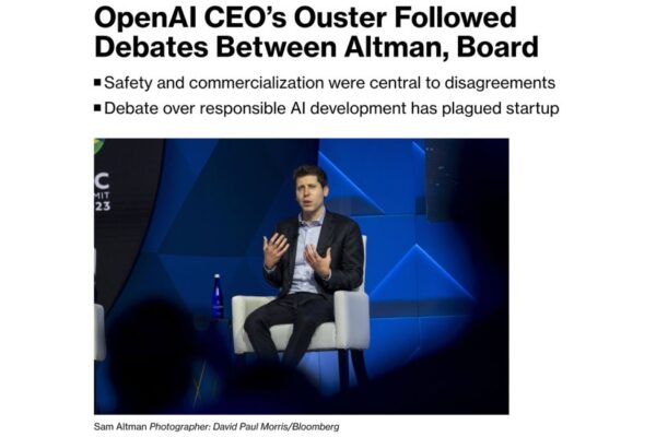 Гендиректора американской компании OpenAI, разработчика ChatGPT, Сэма Альтмана отправили в отставку