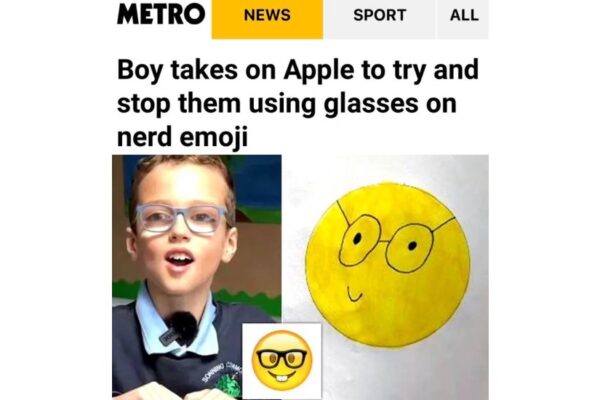 «Мальчик обратился к Apple с просьбой запретить очки у эмодзи «ботаник»